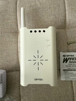 Optex Wireless 2000 Chime Box With Relay Receiver (RC-20U)/ NO BOX - Image 1 of 3