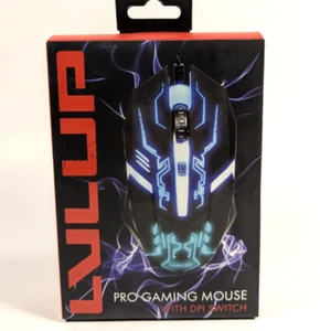 Vivitar LVLUP Pro Gaming Mouse with DPI Switch LU736 RGB Backlight New Open Box - Picture 1 of 3