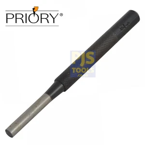 Priory 135 engineers round shank parallel pin punch 1/8, 5/32, 3/16 or 1/4 - Picture 1 of 1