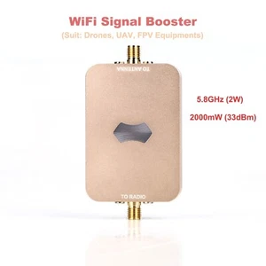 IEEE 802.11a/n 5,8G 2W amplificateur de signal sans fil (WIFI) pour drones/modèles réduits d'avions - Photo 1 sur 9