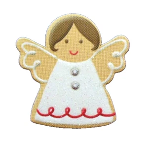IMÁN Hallmark Navidad Vintage Cuenta Regresiva para ANGEL 2010 Vacaciones Delgado - Imagen 1 de 4