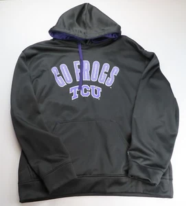 TCU Horned Frogs Champion Polyester Hoodie Go Frogs TCU Größe Large schwarz - Bild 1 von 17