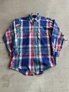 Camicia vintage Gant Fox Hunt a quadri con bottoni - Foto 1 di 5