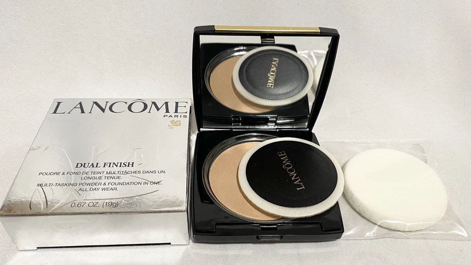 Lancôme Dual Finish Powder Foundation - 100 Por. Delicate I (C)-0.67oz./19g-