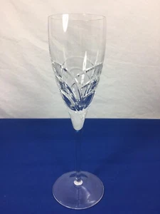 Rogaska MAESTRO Clear Crystal 9" FLUTED CHAMPAGNE GLASS Arch Design Stemware - Picture 1 of 11