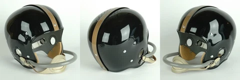 PURDUE BOILERMAKERS 1955 Vintage Riddell RK Suspension Football Helmet Cover