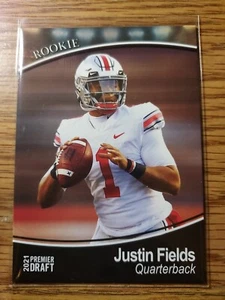 Justin Fields 2021 SAGE Premier Draft Black #53 SKU1-432 - Bild 1 von 2