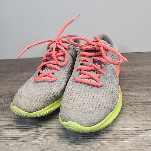 Scarpe da corsa Nike Girls Revolution 4 AR2417 001 sneakers taglia 3 5 anni