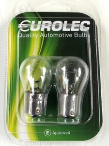 Eurolec 380 12v 21/5w Stop/Tail Light Bulbs Fit Ford B-Max Fiesta Focus Transit* - Picture 1 of 2