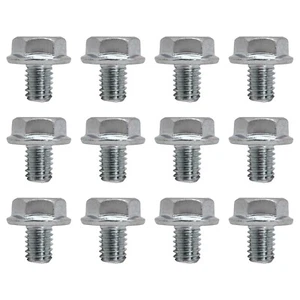 (12) Recoil Starter Flange Bolts 6x10 for Select Honda GX Engines, 90008-ZE2-003 - Picture 1 of 4