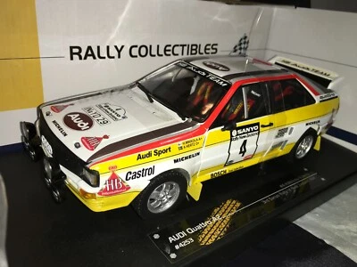 1:18 Sunstar H4253 Hannu Mikkola Audi Quattro A2 #4 Rallye New Zealand 1984 - Immagine 1 di 4
