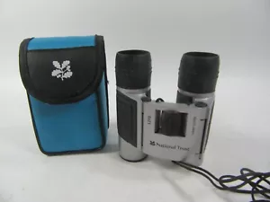 NATIONAL TRUST 8x21 Pocket Binoculars with Cord & Case with Belt Loop . - Picture 1 of 6
