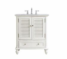30 Inch 1 Drawer Single Bathroom Vanity Sink Set - Furniture - Vanity -