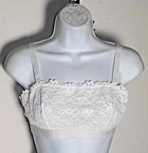 Victoria's Secret Women's White Lace Bralette Size Medium Nwt - Picture 1 of 2