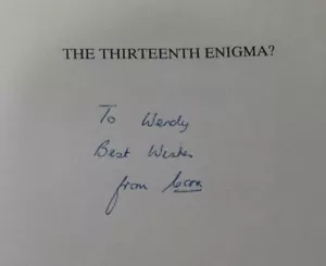 (Signed Copy) The Thirteenth Enigma? By Cora Weaver - Picture 1 of 5