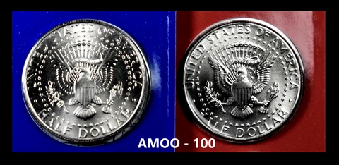 2008 P D Satin Finish Uncirculated Kennedy Half Dollar 2 B.U. Coin Set Cover