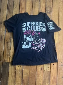Pro Wrestling Tees Bullet Club Super Kick Club Xl Graphic Tee EUC - Picture 1 of 5