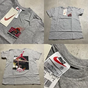 Vintage Nike Air Michael Jordan T Shirt Youth M Made USA Restaurant Chicago Boys - Picture 1 of 10