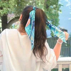 Diademas de Hope Cabo Wabo Darling Scrunchie Estampado Tropical - NUEVO - Imagen 1 de 5