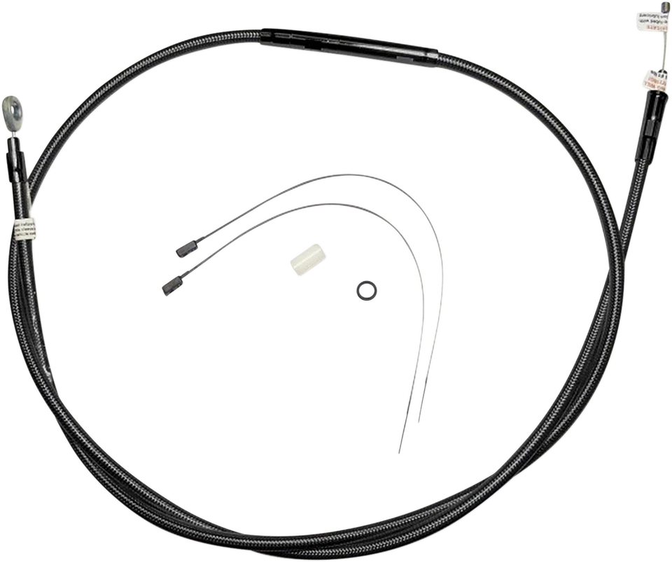 Cable de embrague Magnum alta eficiencia 66 11/16" negro perla Harley FX FL 422810 Foto 1 de 1
