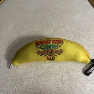 Nintendo Donkey Kong Country Returns custodia 3D a forma di banana con borsa della spesa - Foto 1 di 6