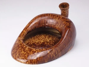 Vintage Tropfglasur Bettpfanne selten! - Bild 1 von 6