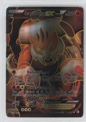 Full Art - Landorus EX Pokemon Black & White Boundaries Crossed #144 - Image 1 of 2