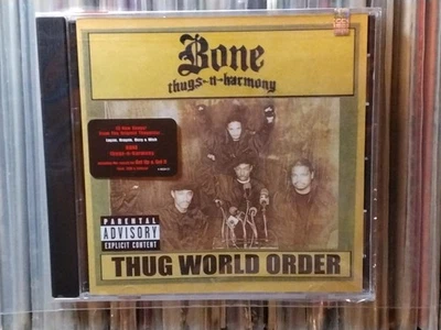 Bone Thugs N Harmony THUG WORLD ORDER CD 1ST USA HYPE STICKER SEALED RAP HIP HOP - Image 1 of 4