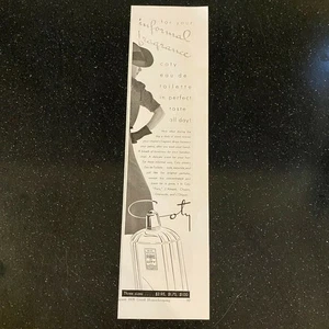 1939 Paris de Coty Perfume Eau de Toilette Vintage Magazine Print Ad - Picture 1 of 1