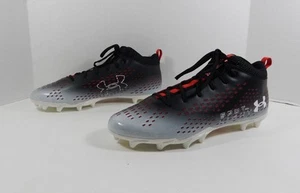 Botines de fútbol negros emitidos por el equipo Texas Tech Red Raiders UA Spot Light Lowtop 15 - Imagen 1 de 6