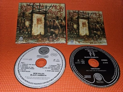 Black Sabbath - Mob Rules 2 CD Deluxe Edition 2010 Dio Van Halen Metallica Foto 1 de 4