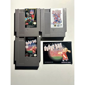 Nintendo NES Sports game bundle Video Game lot🔥Works Authentic - Picture 1 of 3