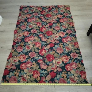 Vtg Joan Kessler Concord Cotton Fabric Rose Floral Garden Lot 3 READ - Picture 1 of 21
