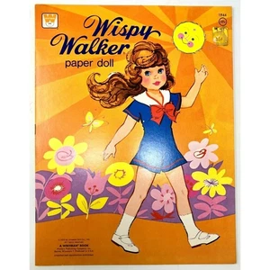 Whispy Walker Paper Doll, Uncut, Whitman 1976, Uneeda Doll Co. - Picture 1 of 3