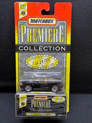 Matchbox Premiere Mustang Cobra Diecast Limited Edition Collectable - Image 1 of 4
