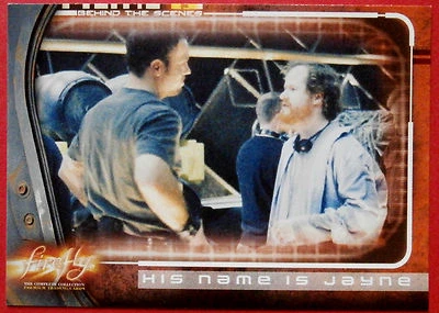 Joss Whedon's FIREFLY - Card #65 - His Name is Jayne - Inkworks 2006 - Image 1 of 2