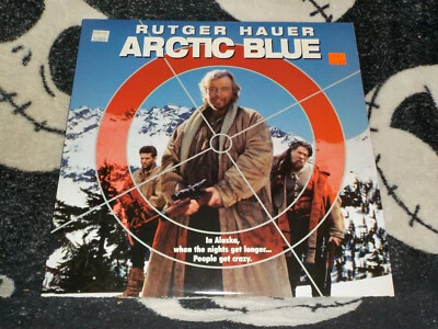 Arctic Blue Laserdisc LD Rutger Hauer Free Ship $50 Orders  Foto 1 de 2