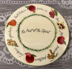2009 Ceramic Tile Trivet Galatians 5:22 Fruit of The Spirit Bible Scripture - Picture 1 of 8