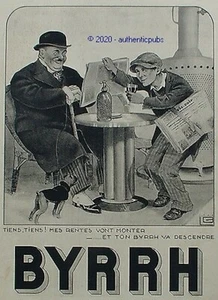 PUBLICITE BYRRH MES RENTES BOURSE JOURNAL PARIS SOIR SIPHON LEONNEC DE 1936 AD - Imagen 1 de 1