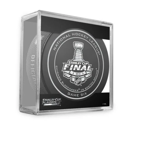 2013 Stanley Cup Finals Game 6 Official Game Puck Cover