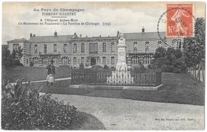 EPERNAY 51 Hôpital Auban-Moet animierte Postkarte geschrieben an Frau Vialet de Paris 1918 - Bild 1 von 2