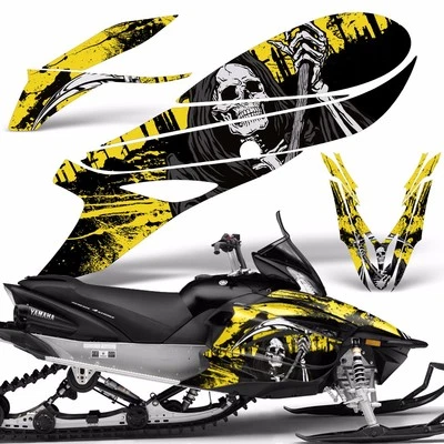 Snowmobile Graphic Decals Stickers For Yamaha Apex 2011-2018 REAPER2 Y - Image 1 of 3