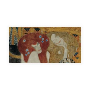 Druck auf Leinwand Auf Papier Poster Oder Bild Klimt Gustav Beethoven Frieze - Bild 1 von 2