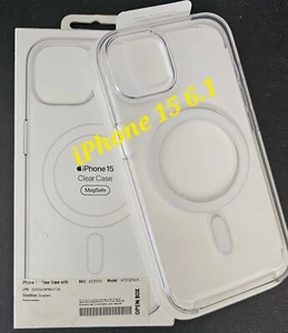 Apple - iPhone 15 Clear Case with MagSafe - Clear MT203ZM/A - Photo 1 sur 3