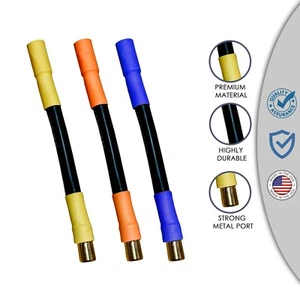 6,5 mm Stecker auf 6,5 mm Buchse 3 Zoll ESC Verlängerungsadapter 8 AWG SPEED RUN Drähte - Bild 1 von 4