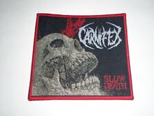 CARNIFEX SLOW DEATH WOVEN PATCH