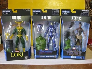 Marvel Legends 2018 6" Avengers Endgame Smart Hulk BAF conjunto de 6 nuevo sin usar en paquete - Imagen 1 de 10