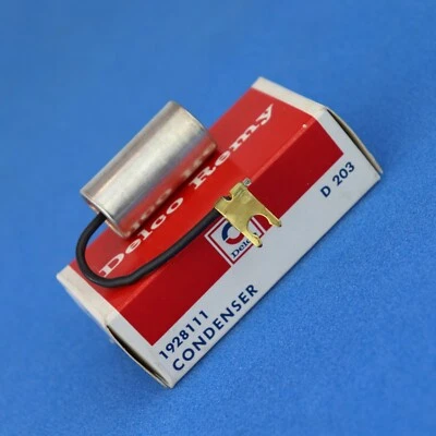Condensador de encendido Corvette 1953-1961 Delco Remy 1928111 D203 nuevo de stock Foto 1 de 4
