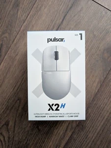 Pulsar X2H High Hump Mini Gaming Mouse (White) - Bild 1 von 15