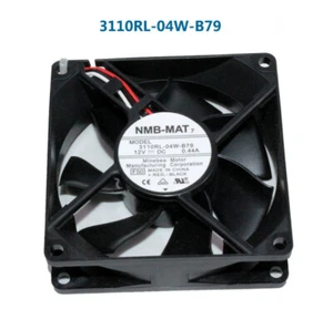 NMB 3110RL-04W-B79 8cm 8025 12V 0.44A 5.28W 3-pin double ball cooling fan - Picture 1 of 4